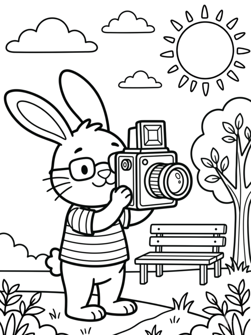 Photographer Bunny