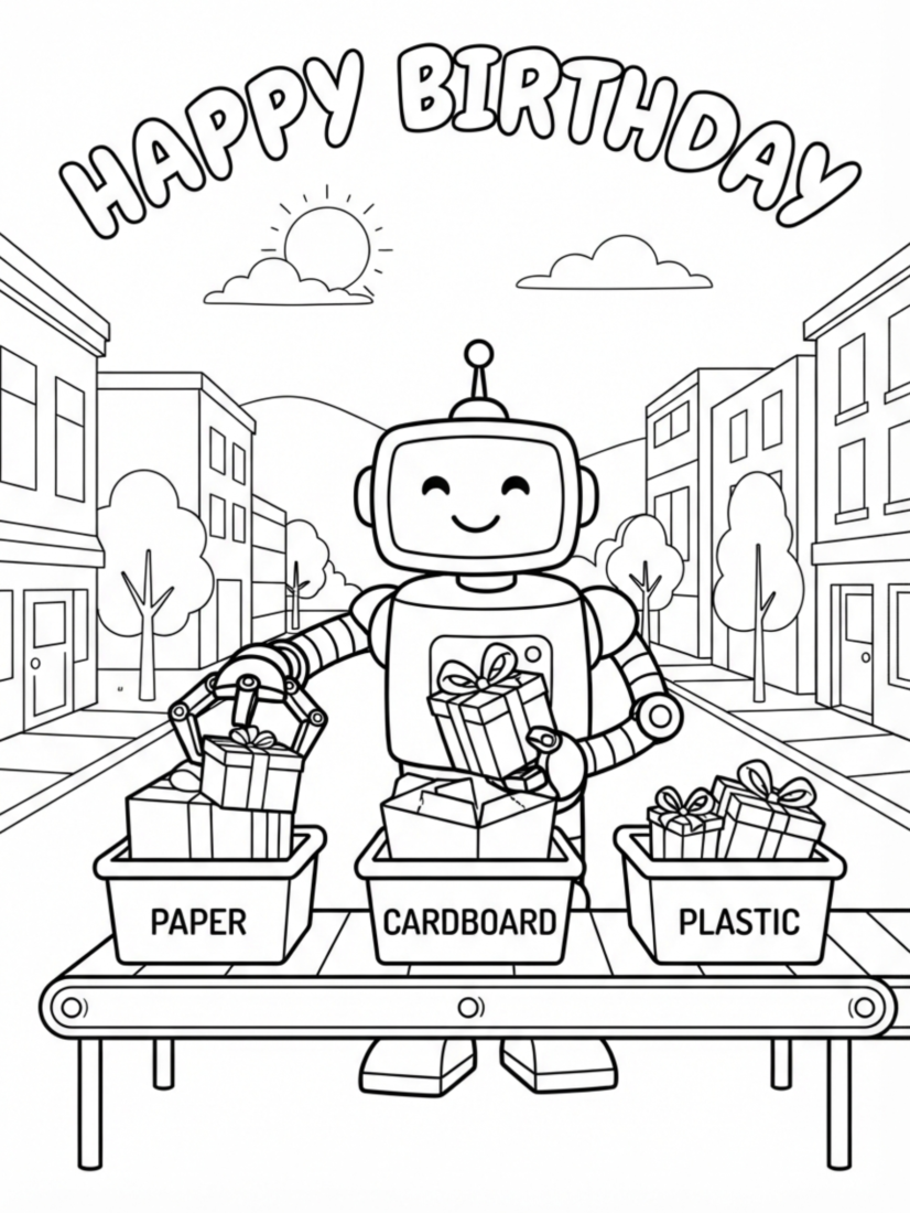 Robot Recycling Robot