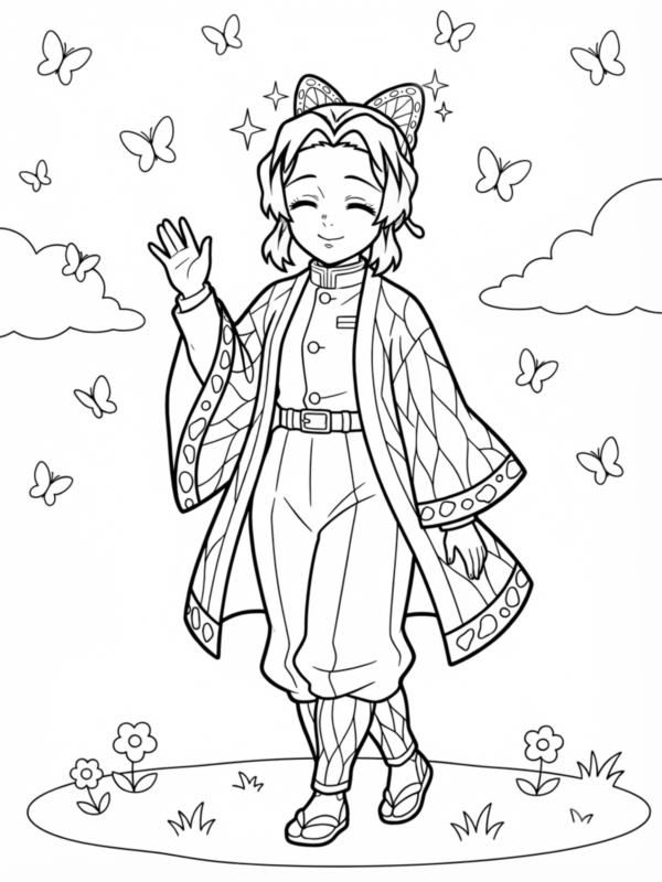 Shinobu Kocho Butterfly Wave