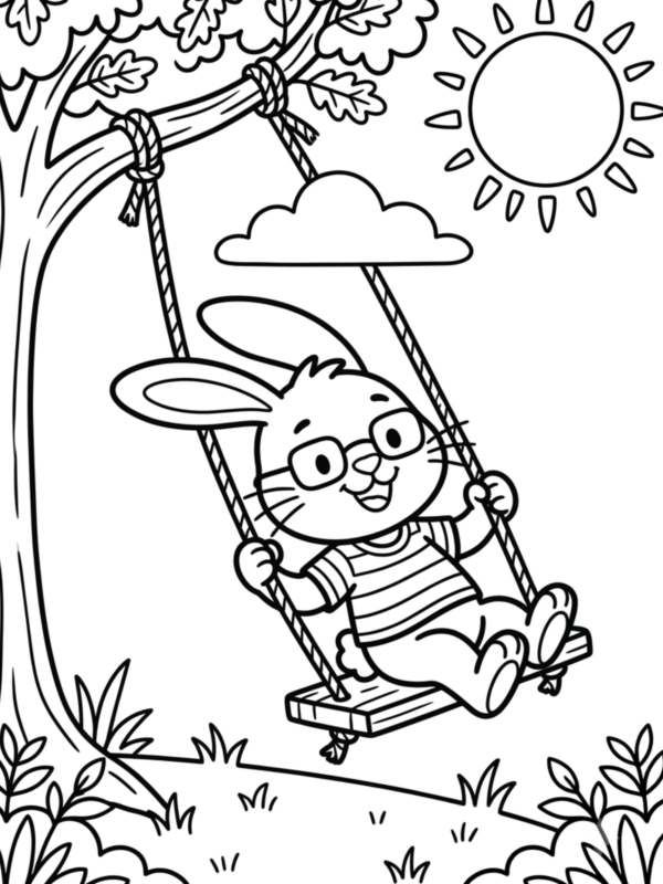 Swingset Bunny