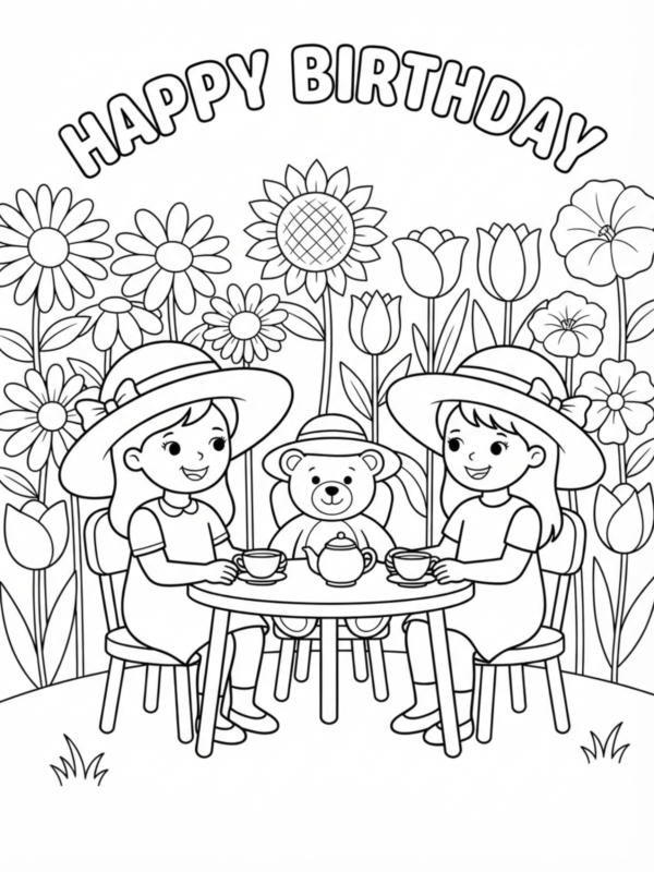 Tea Party with Friends