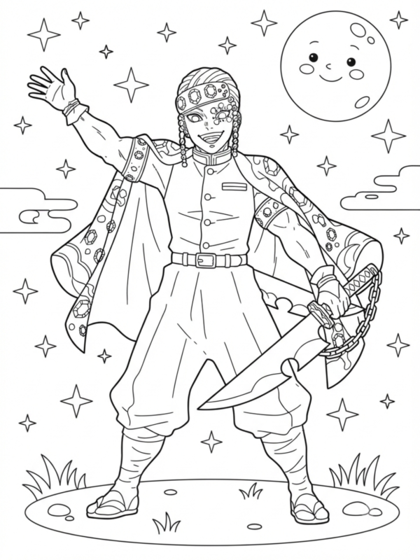 Tengen Uzui Flashy Pose