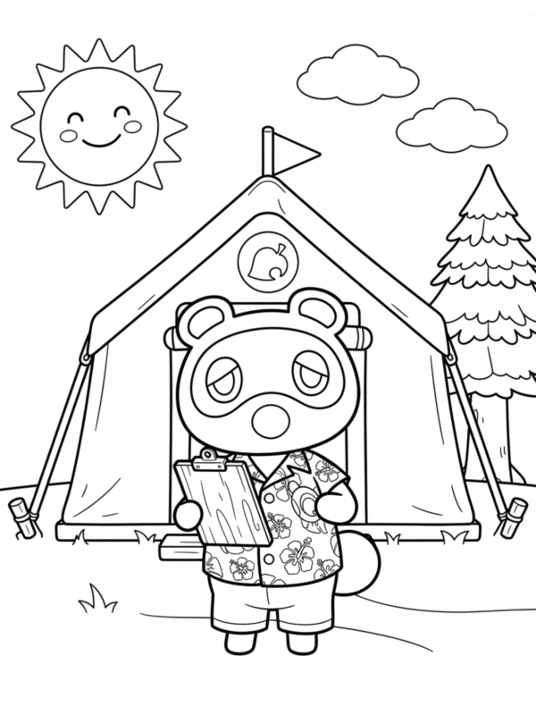 Tom Nook at Resident Services