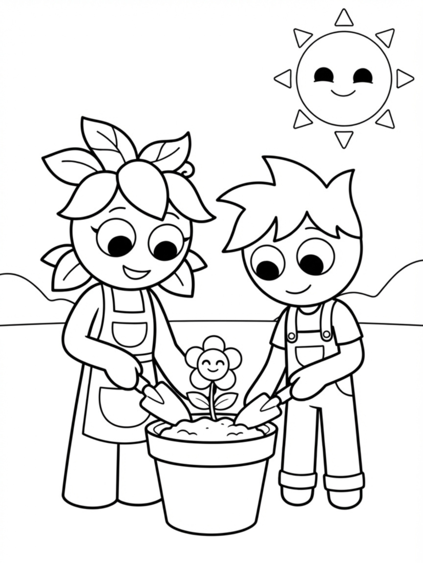 Vineria and Pinki Gardening