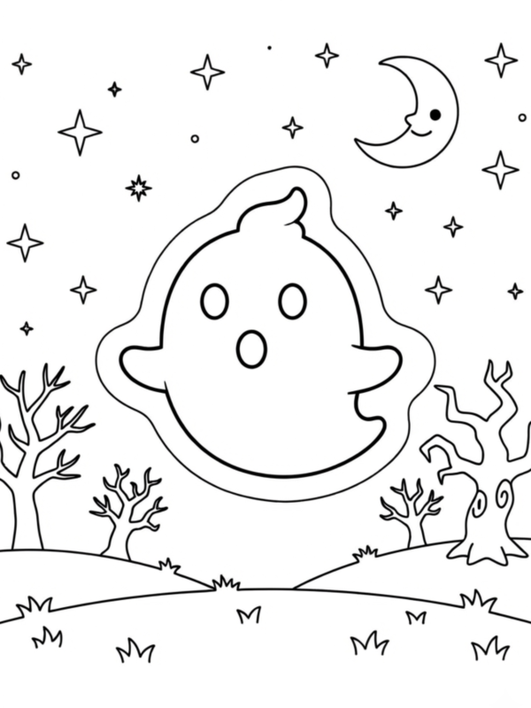 Wisp Floating in the Night