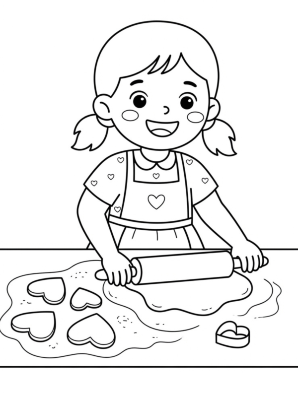Baking Love Cookies