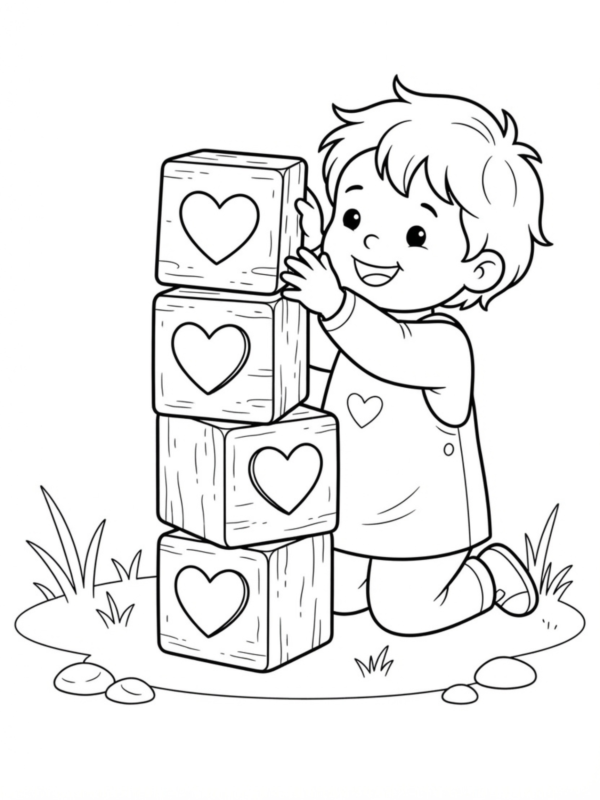 Building a Heart Block Tower