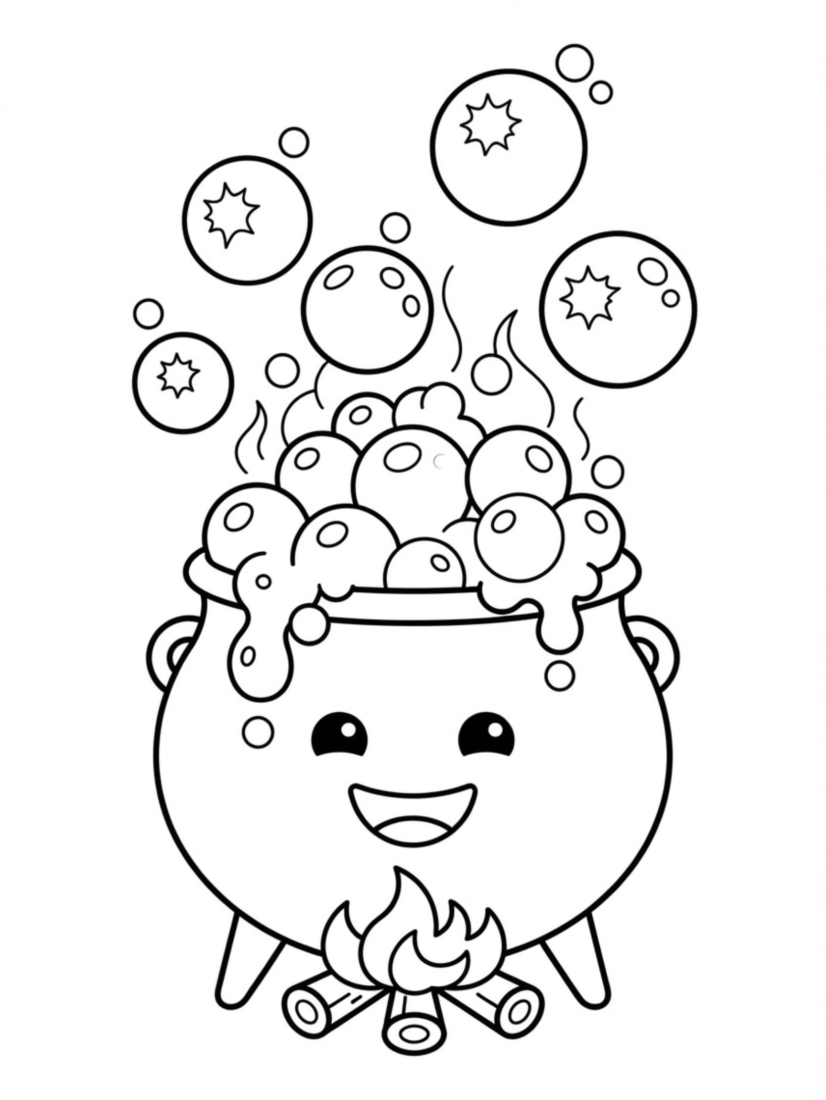 Cauldron Bubble Party