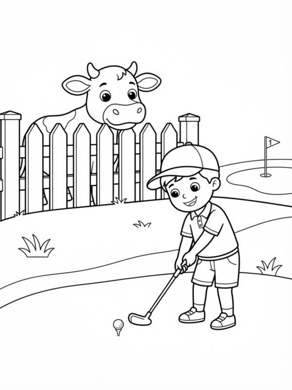Farm Barnyard Golf