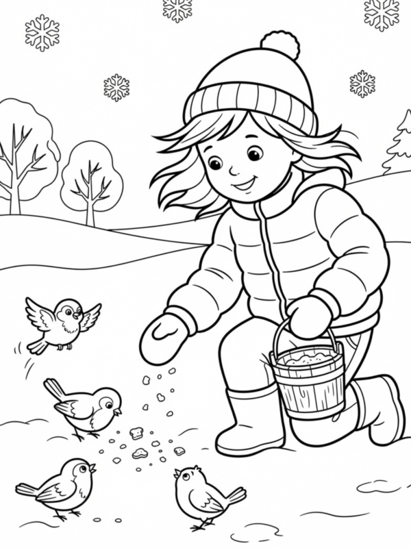 Feeding Winter Birds