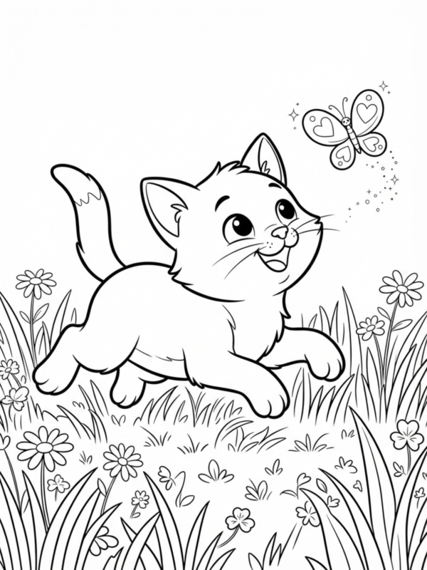Heart Butterfly Chase