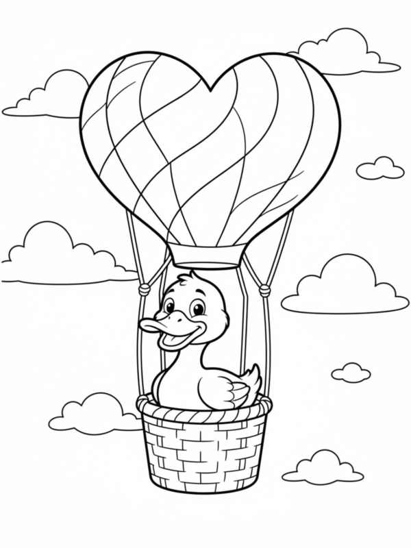 Heart Hot Air Balloon Ride