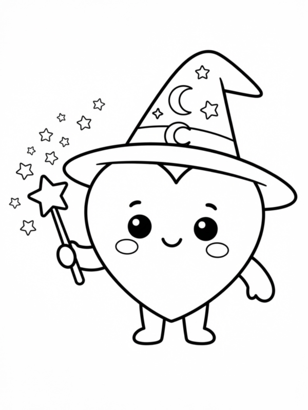 Magical Wizard Heart