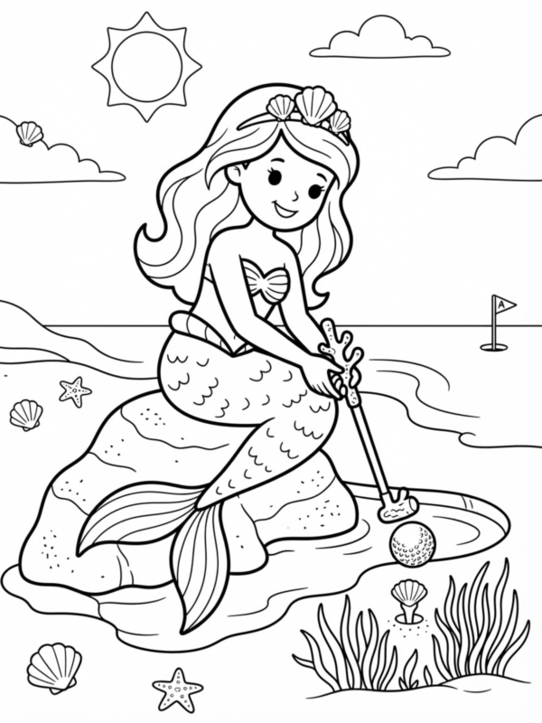 Mermaid Putting Green