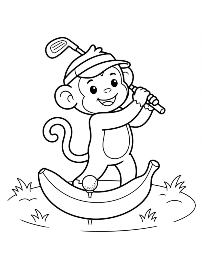 Monkey's First Swing