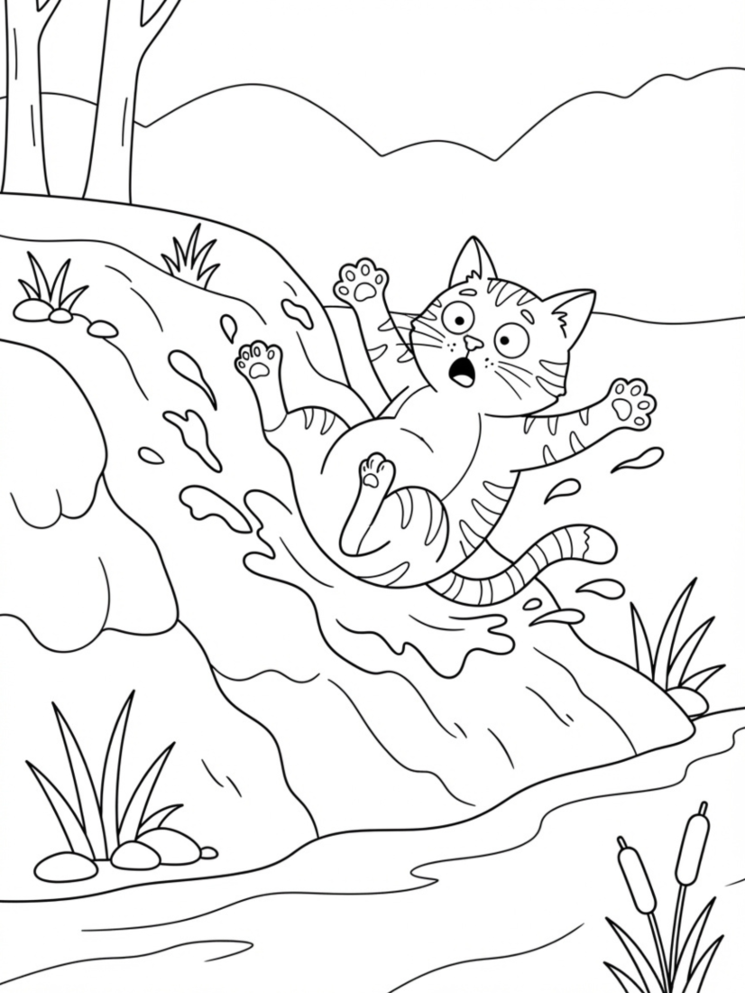Muddy Bank Slip
