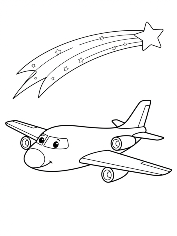 Night Sky Shooting Star