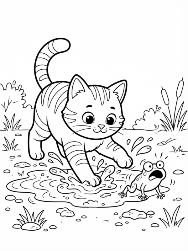 Riverbank Frog Pounce