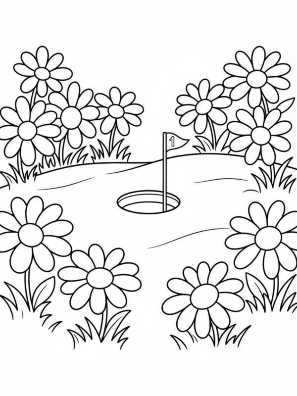 Spring Flower Golf