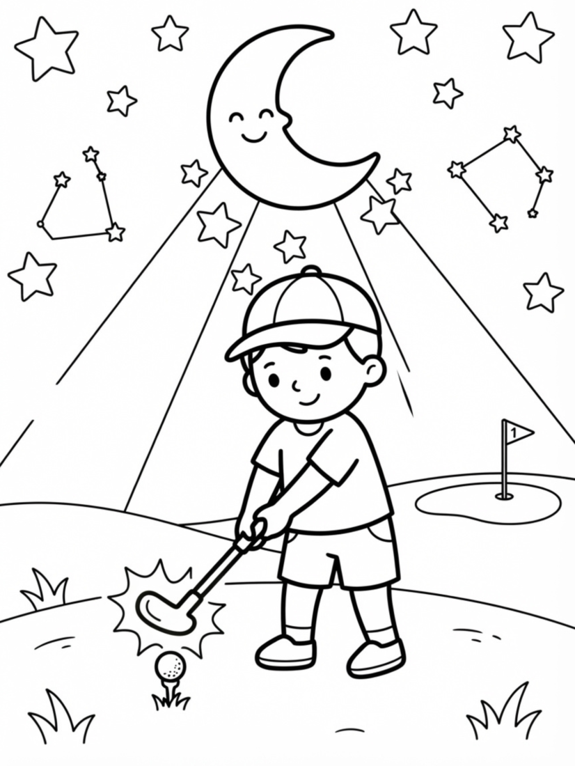 Starry Night Golf