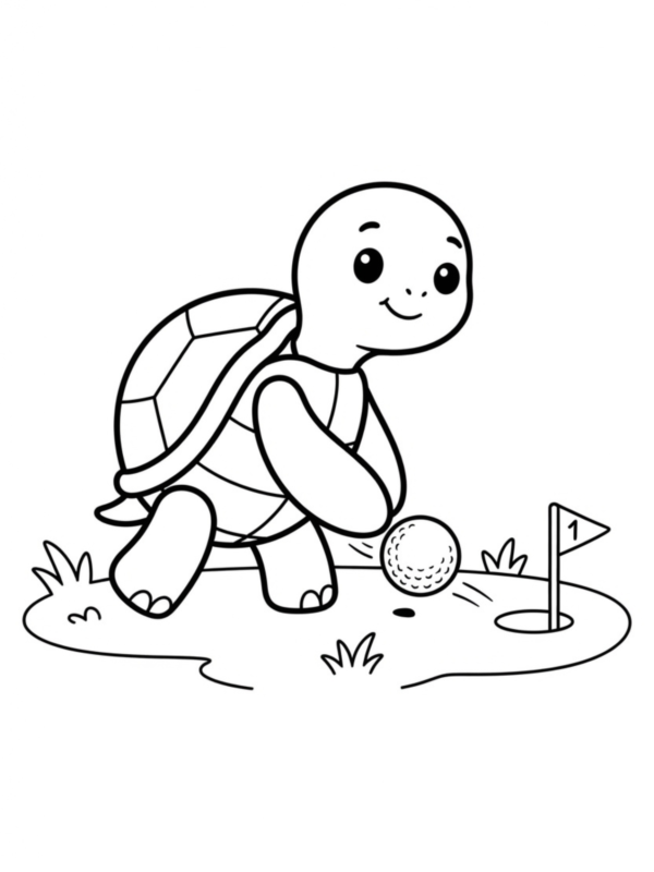 Turtle Slow and Steady Putt