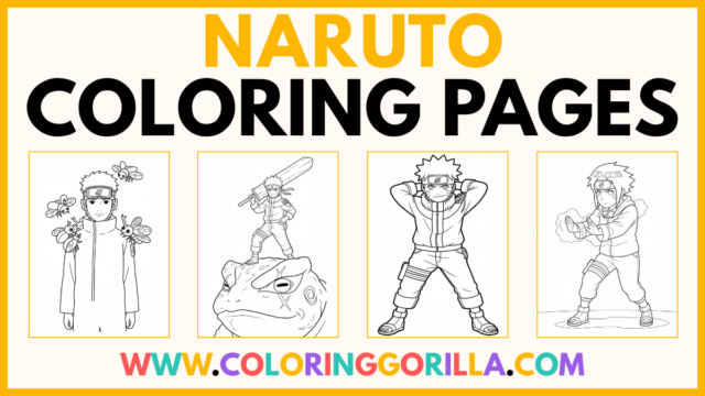 32 Naruto Coloring Pages (Free Printable PDFs)